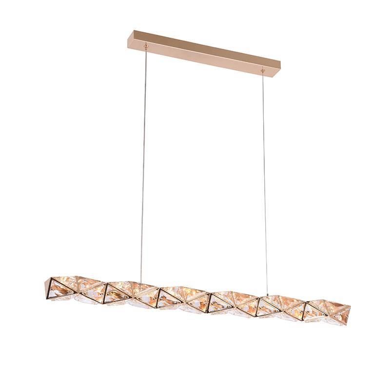 Pendente Nordecor Kazy 14 watts 3000K Ouro Brilho 900mm 2882