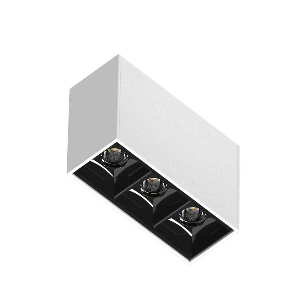Luminária Powerlume Dot Line Sobrepor Alumínio 7 watts 36° IP40 33x80mm DOTSBP-7W