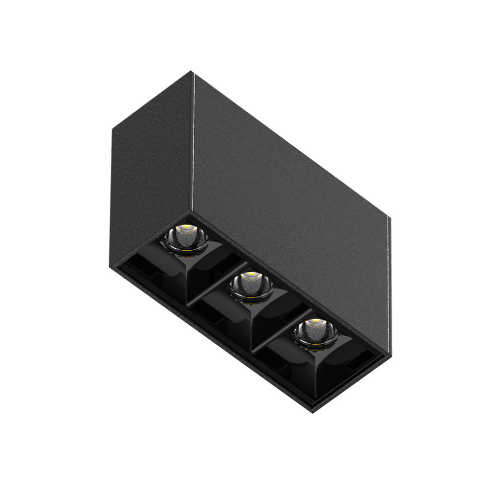 Luminária Powerlume Dot Line Sobrepor Alumínio 7 watts 36° IP40 33x80mm DOTSBP-7W