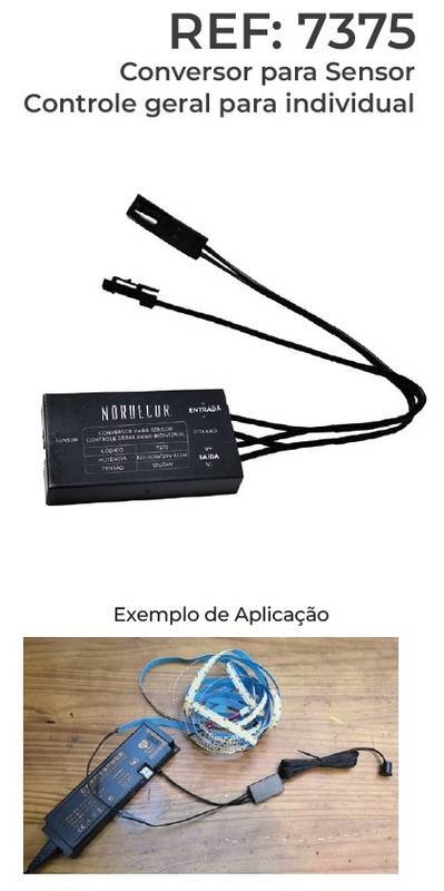 Conversor para Sensor Geral para Sensor Individual para Móveis 12/24V 7375