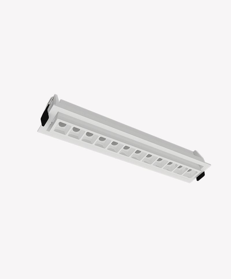 Spot Embutir Opus LED Soul Direcionavel 24 watts 2700K IRC90 24° IP20 256x50x45mm Branco OPS 31958