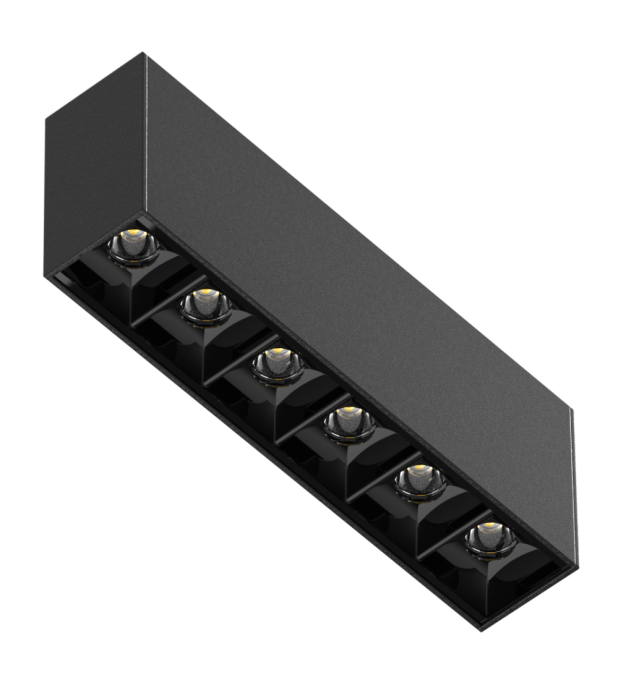 Luminária Powerlume Dot Line Sobrepor Alumínio 14 watts 36° IP40 33x159mm DOTSBP-14W