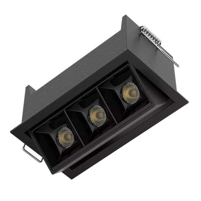 Luminária Powerlume Dot Line Orientável 7 watts 36° IP40 Bivolt 55x96mm DOTEMBOR-7W