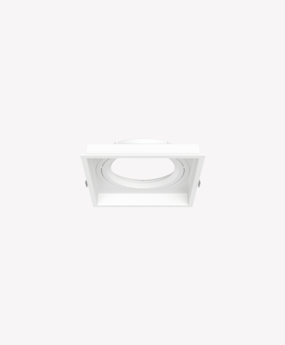 Spot Microborda Opus LED Genesis AR111 Alumínio Branco OPS 89832