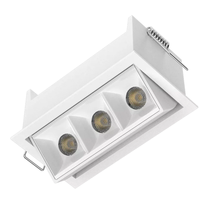 Luminária Powerlume Dot Line Orientável 7 watts 36° IP40 Bivolt 55x96mm DOTEMBOR-7W