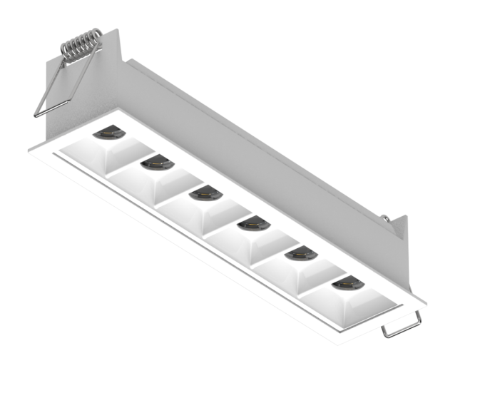 Luminária Powerlume Embutir Alumínio 14 watts 36° Bivolt IP40 42x171mm DOTEMB-14W