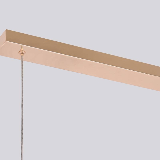 Pendente Nordecor Kazy 14 watts 3000K Ouro Brilho 900mm 2882