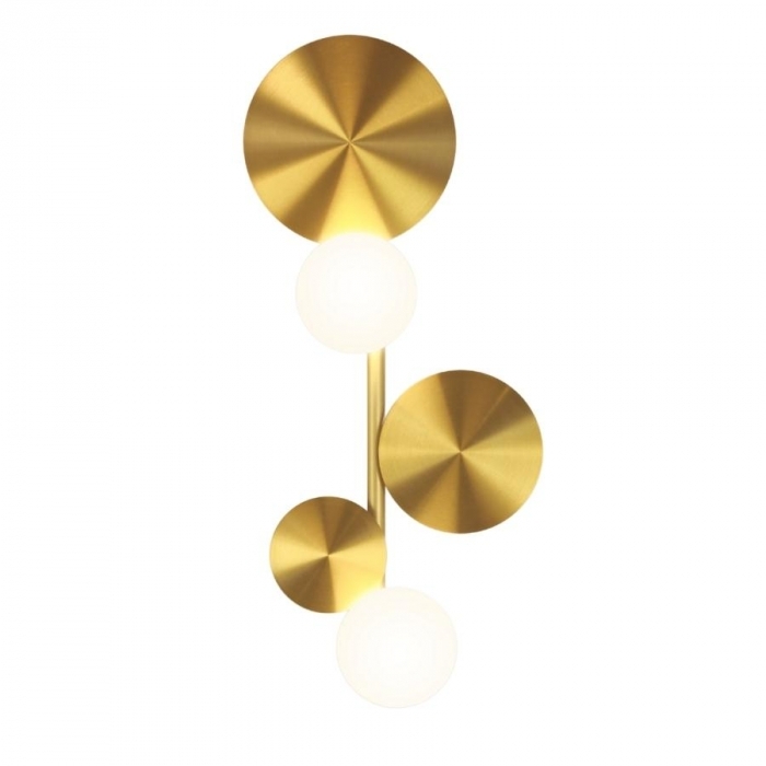Arandela TKS Nakine P Globo Leitoso Ø100mm 2L G9 260x120x570mm 1684