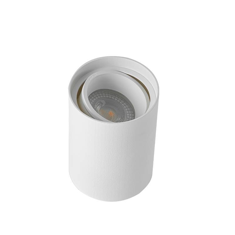 Spot Sobrepor Nordecor Loyo Redondo 1L MR16 Branco Ø66x100mm 6946