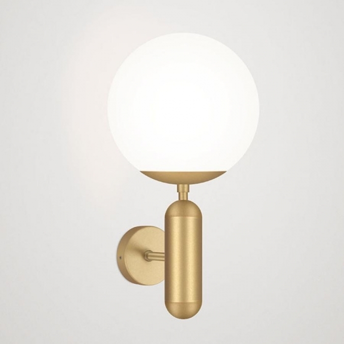 Arandela TKS Capsule Big Globo Leitoso Ø200mm 1L E27 380x240x90mm 1621