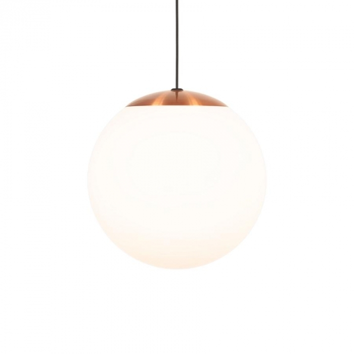 Pendente TKS Sphera Globo Leitoso Ø250mm 1L E27 Ø250x2000mm 1783
