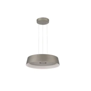 Pendente Casual Light Studioluce Rad Grafite 25+14 watts 3000K Ø500x110mm PD1925AD