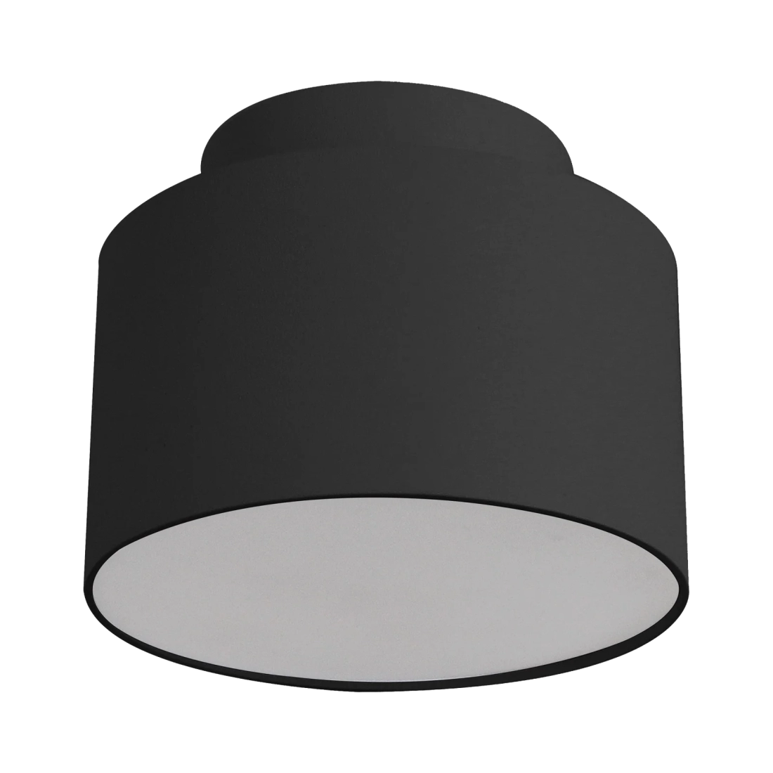 Plafon Casual Light Studioluce Pini Preto 14 watts 3000K Ø110x88mm PL1845PT