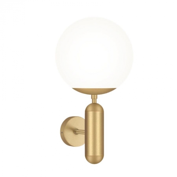 Arandela TKS Capsule Big Globo Leitoso Ø200mm 1L E27 380x240x90mm 1621