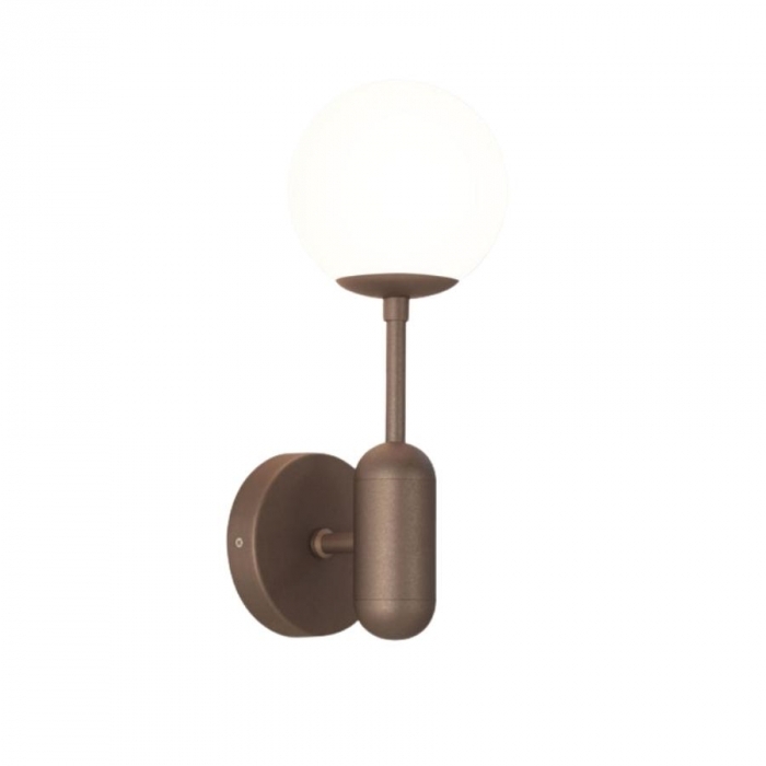 Arandela TKS Capsule Neck Globo Leitoso Ø100mm 1L G9 260x125x90mm 1673