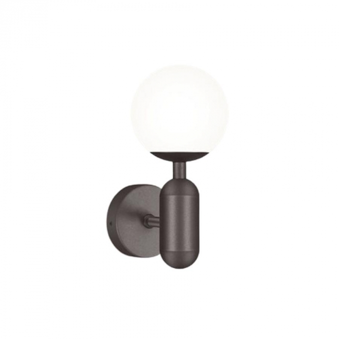 Arandela TKS Capsule Small Globo Leitoso Ø100mm 1L G9 210x170x90mm 1669