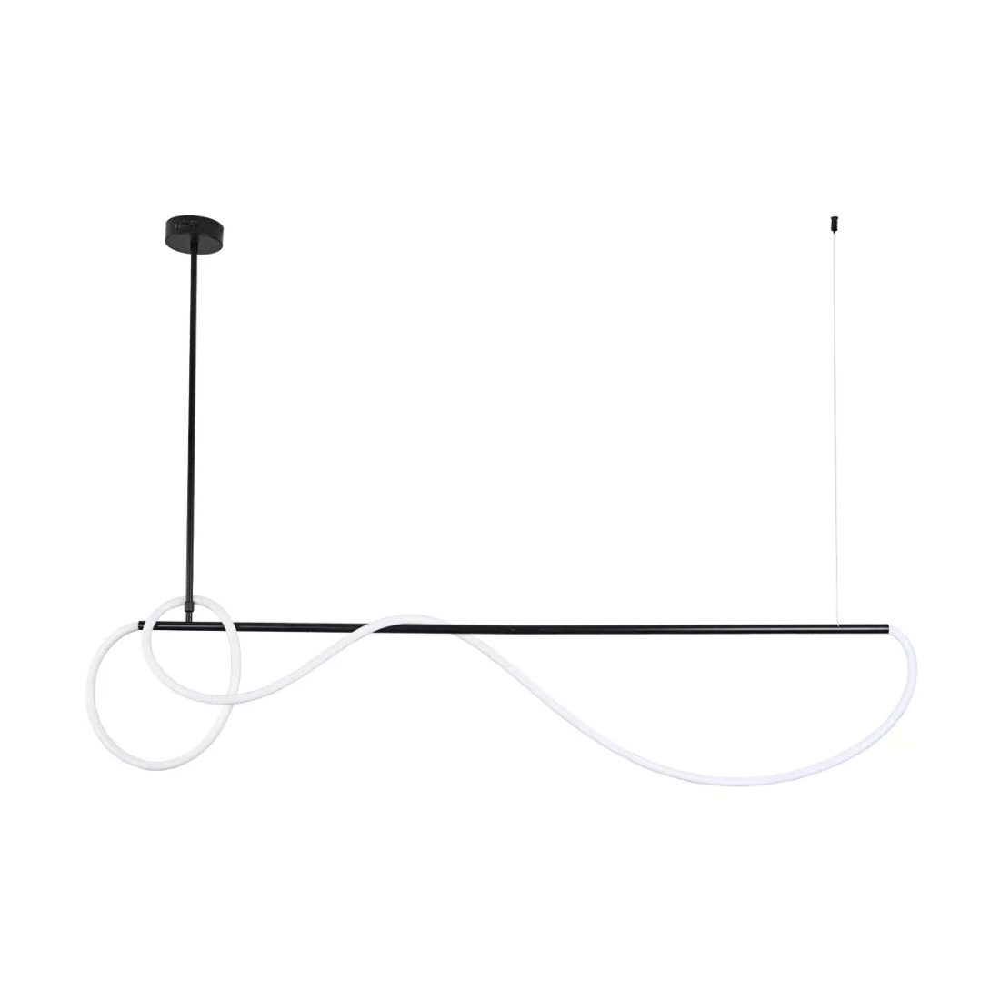Pendente Skylight Signature Preto 24 watts 3000K 24V Bivolt 1500x70mm SKY-4086PT