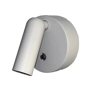 Arandela Casual Light Studioluce Pin Branco 3 watts 2700K Ø80x80x110mm AR1889BR