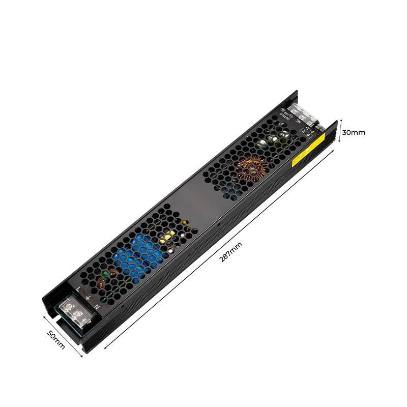 Fonte 48V Nordecor Dimerizável (Triac) 2,1A 100 watts 127V IP20 287x50x30mm 7359