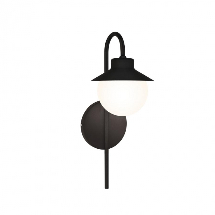 Arandela TKS Hat Globo Leitoso Ø100mm 1L G9 130x340x180mm 1638