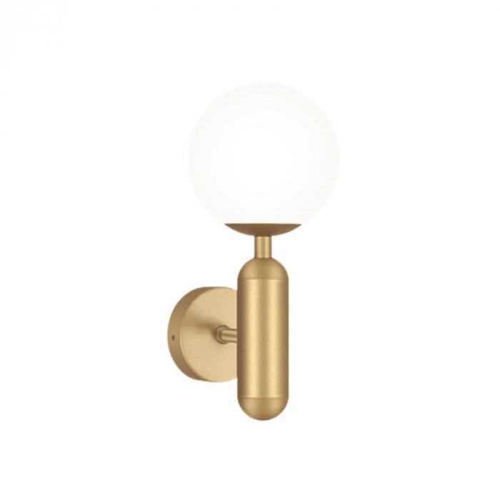 Arandela TKS Capsule Small Globo Leitoso Ø120mm 1L G9 260x180x90mm 1670