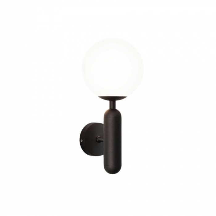 Arandela TKS Capsule Small Globo Leitoso Ø140mm 1L G9 300x190x90mm 1671
