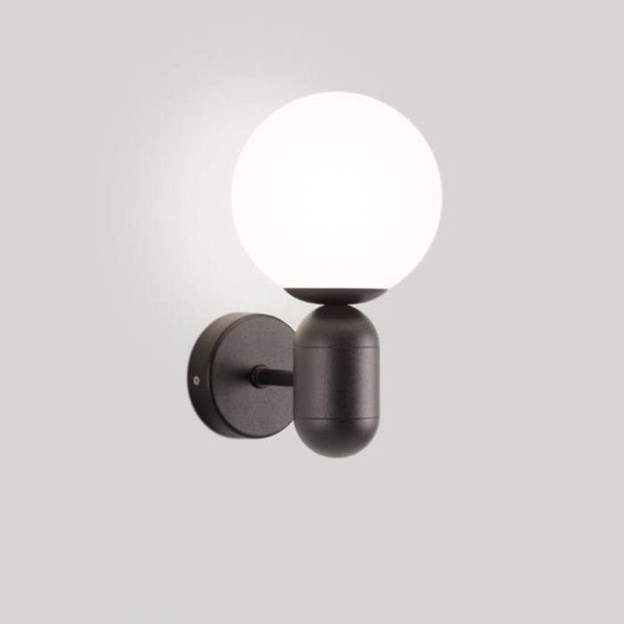 Arandela TKS Capsule Big Globo Leitoso Ø120mm 1L G9 210x160x90mm 1674