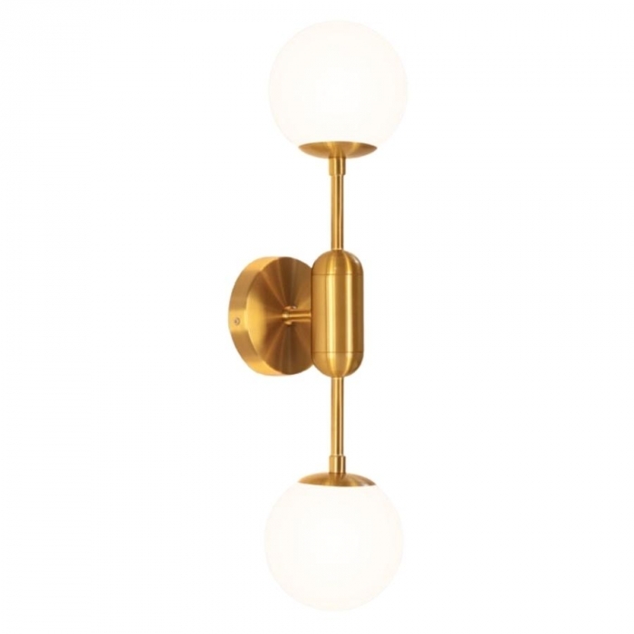 Arandela TKS Capsule Neck Globo Leitoso Ø100mm 2L G9 420x125x90mm 1672