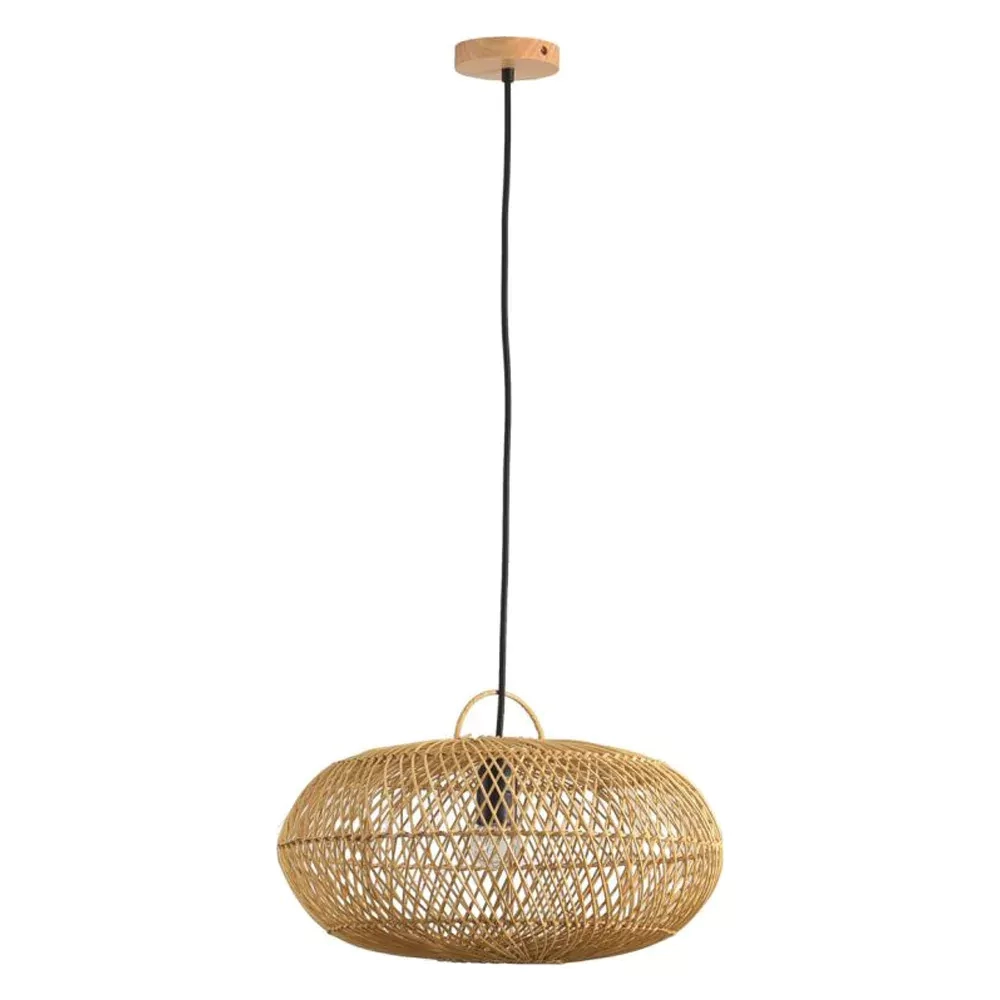 Pendente Skylight Ôtaki Rattan 1L E27 Ø400mm Cabo 3 metros SKY-4047P