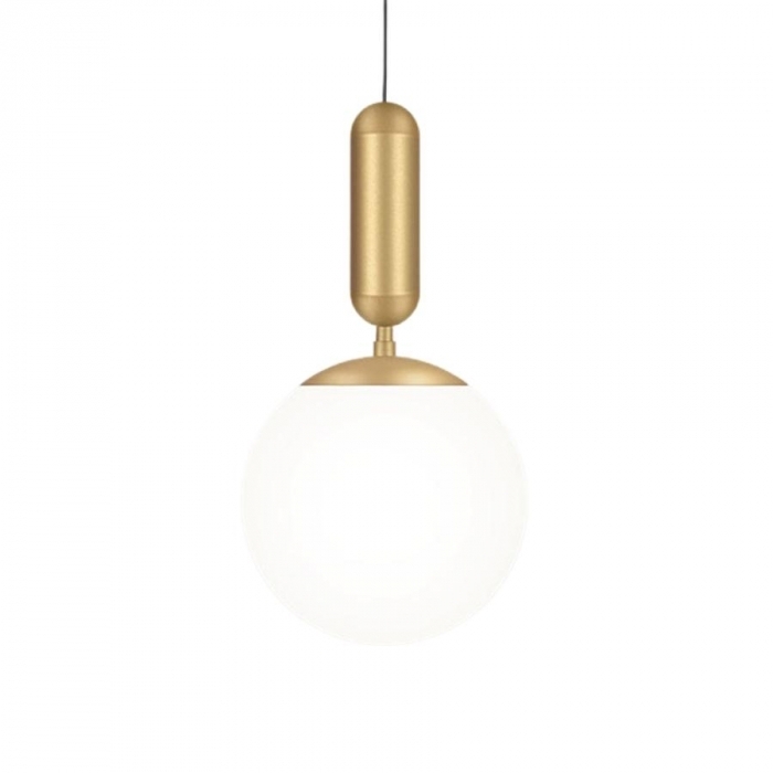 Pendente TKS Capsule Big Globo Leitoso Ø200mm 1L E27 200x380x2000mm 1970