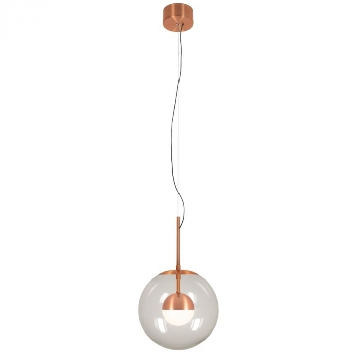 Pendente TKS Sphera Inside Globos Ø250/100mm 1L G9 Ø250x2000mm 1709