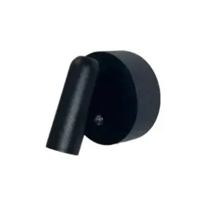 Arandela Casual Light Studioluce Pin Preto 3 watts 2700K Ø80x80x110mm AR1889PT