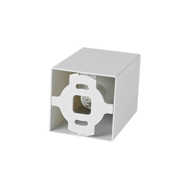 Spot Sobrepor Nordecor Loyo Quadrado 1L MR16 Branco 66x66x100mm 6952