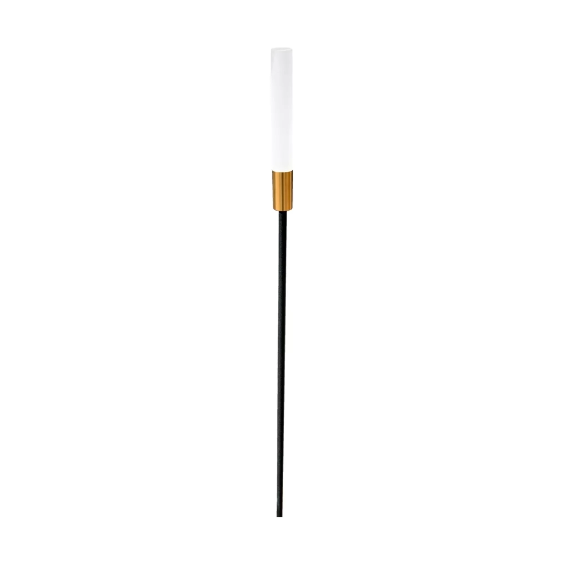 Espeto de Jardim Skylight Capincho Preto e Dourado 1 watt 3000K IP67 12V Ø25x600mm SKY-100PT-60