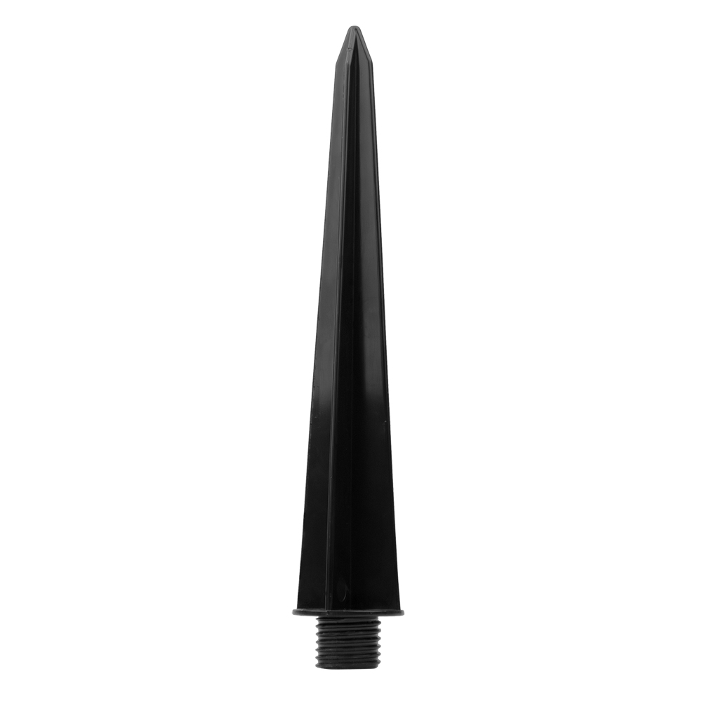 Balizador Solar Blumenau Lino 5 watts IP65 Preto 3000K 140x82x590mm 20225031-28