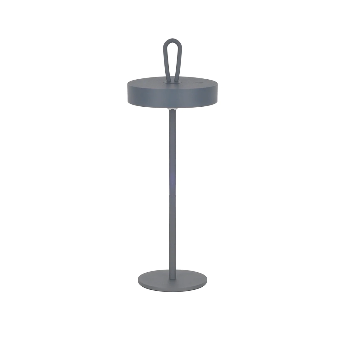 Abajur Casual Light Studioluce Oni 2,5 watts Dimerizável Cinza Ø125x350mm AB1867CZ
