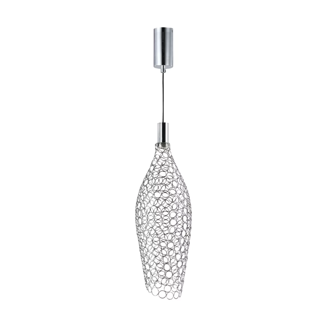 Pendente Skylight Honey Cromado 4 watts 3000K Bivolt Ø200x600mm SKY-4091L