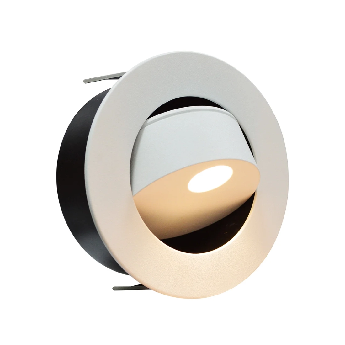 Arandela Casual Light Studioluce Punto Branco 3 watts 2700K Ø115mm AR1941BR