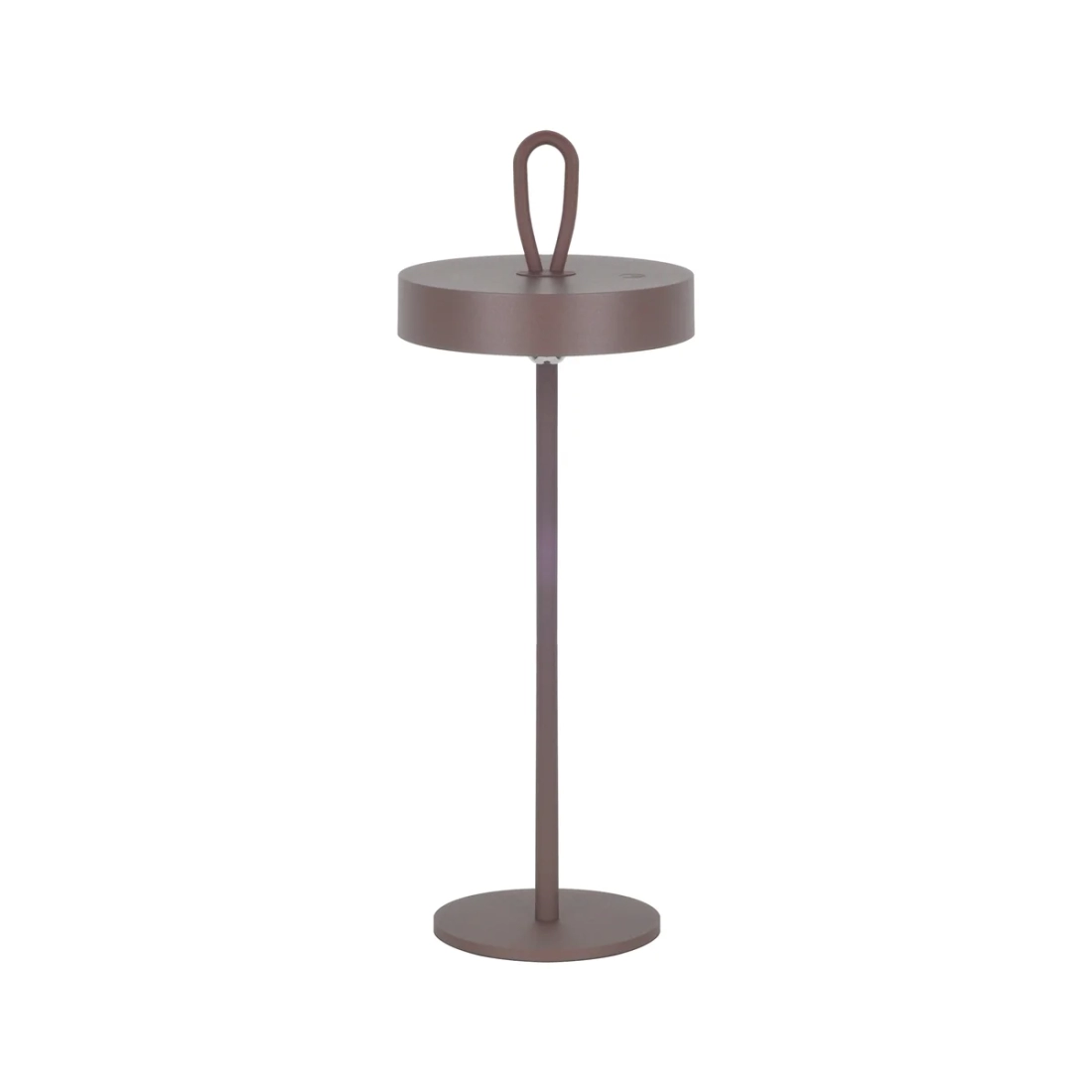 Abajur Casual Light Studioluce Oni 2,5 watts Dimerizável Marrom Ø125x350mm AB1867MR