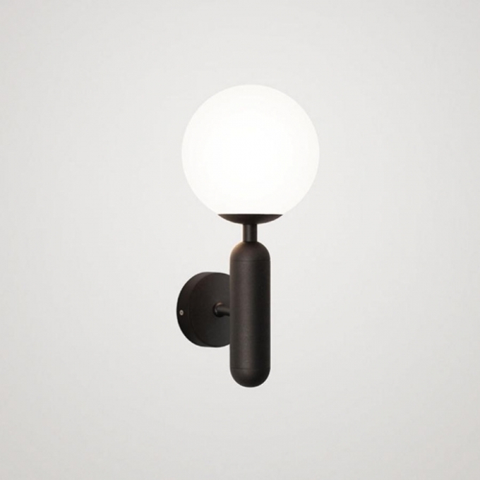Arandela TKS Capsule Small Globo Leitoso Ø140mm 1L G9 300x190x90mm 1671