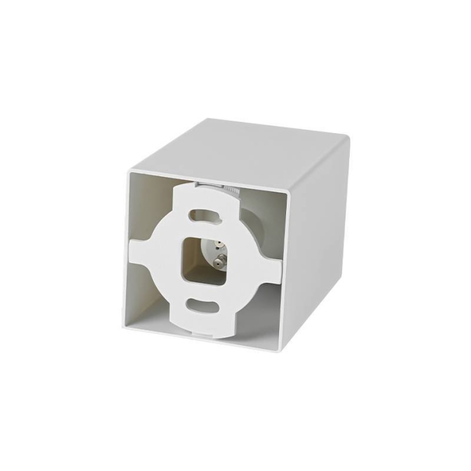 Spot Sobrepor Nordecor Loyo Quadrado 1L MR16 Branco 66x66x100mm 6952