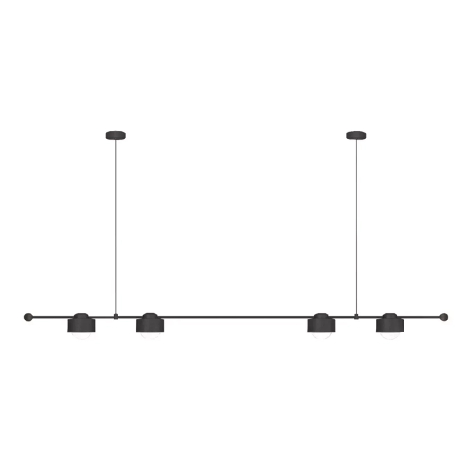 Pendente TKS Sophia 4L G9 1880x120x2000mm 2109