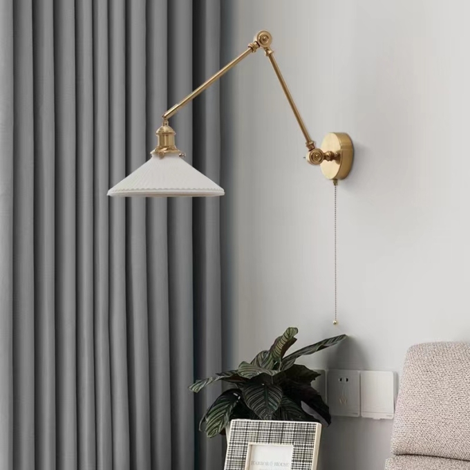 Arandela GMH Araucaria Dourado 1L E27 Bivolt 230X160mm A-ARAUCARIA-GOLD