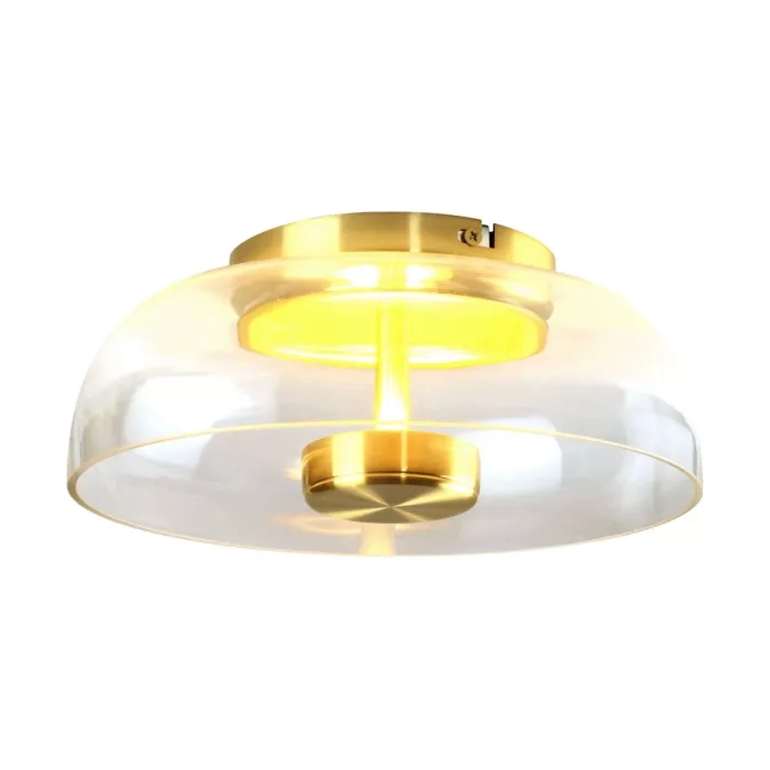 Plafon Spotline Dalli Vidro Cristal 5 watts 3000K Ø228x99mm Bivolt 1183/1