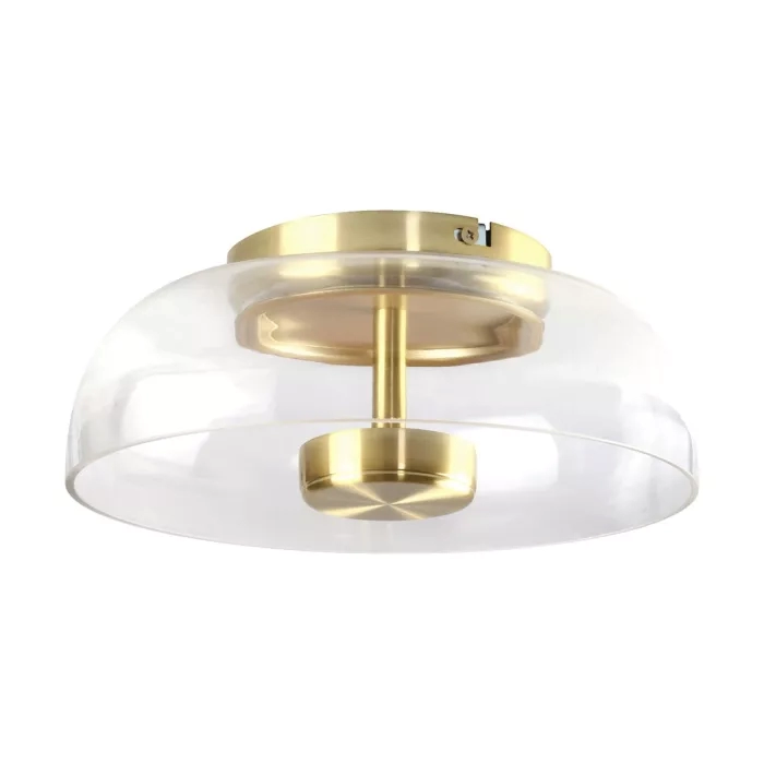 Plafon Spotline Dalli Vidro Cristal 5 watts 3000K Ø228x99mm Bivolt 1183/1