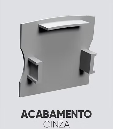 Perfil Sobrepor Alpertone Polaris 16x17mm Barra 2 Metros 715A2L / 715B2L / 715P2L