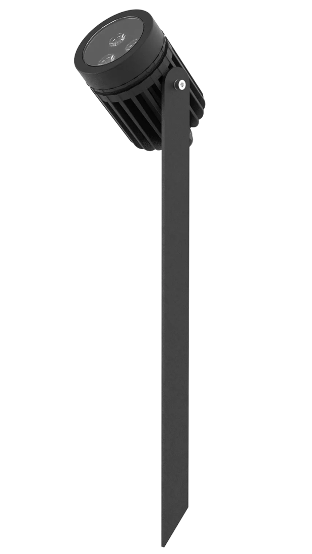 Finco de Jardim Powerlume 6 watts IP67 Alumínio e Difusor Acrílico Bivolt 350x110x65mm FJX6W