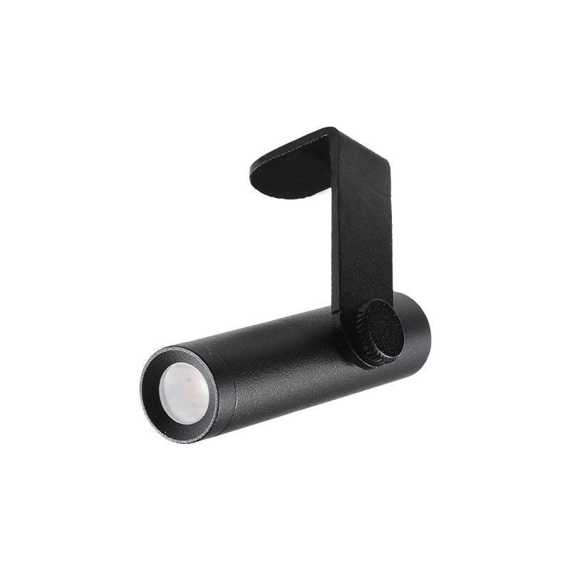 Spot Led Sobrepor Nordecor Gair 1 watts 3000K 30° Preto IP66 Ø16x66x45mm Bivolt 6967