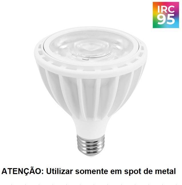 Lâmpada Nordecor Sof Par30 CDMR 28 watts 4000K 36° IRC95 Bivolt Ø95x119mm 1178