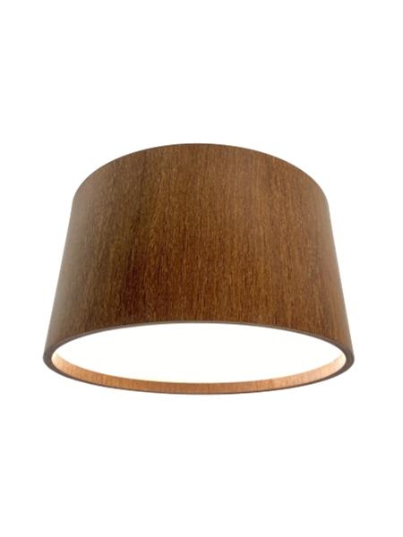 Plafon Classic Lar Slim 28 Madeira 2L E27 Ø275x152mm 1104
